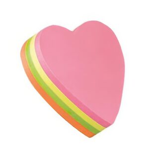 notas-adhesivas-figura-corazon-grande