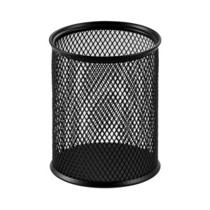 porta-lapices-metalico-malla-negro