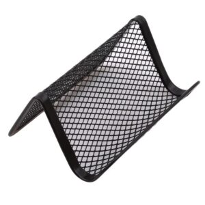 porta-tarjetas-metálico-malla-negro